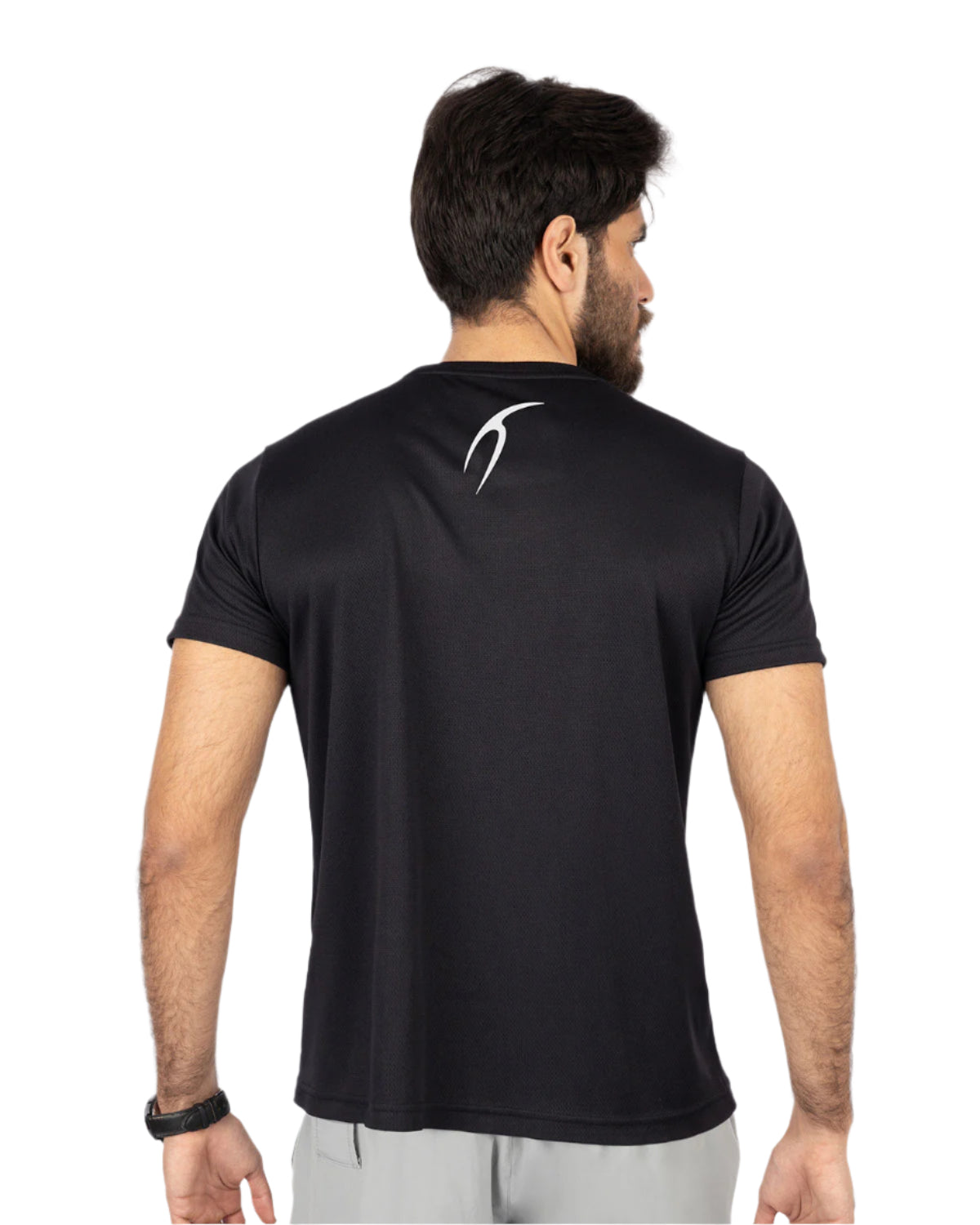 Squat Core Mesh Black T-Shirt-Atum -22637657
