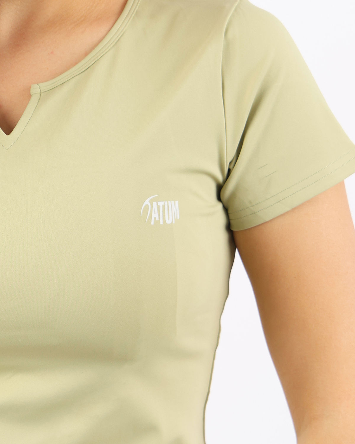 Aeroflex Women's Green T-Shirt-Atum -69593915