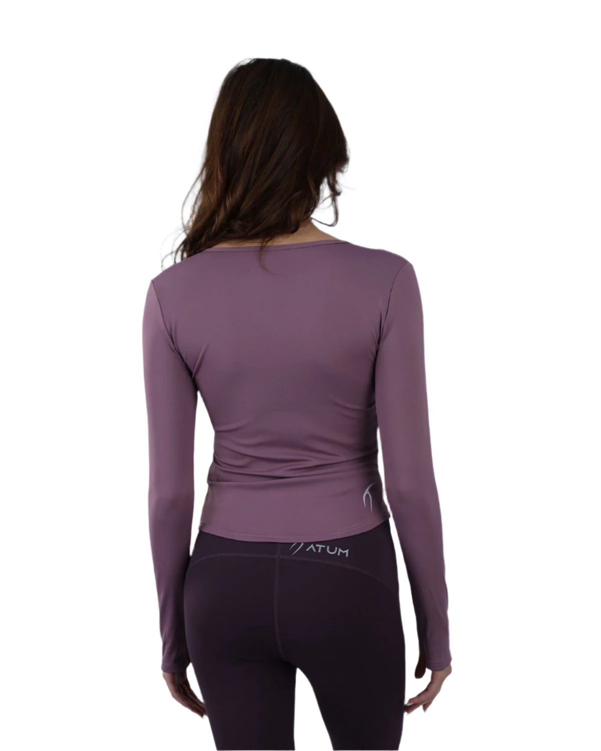 Elegance Women's Purple Long-Sleeve Top-Atum -42769514