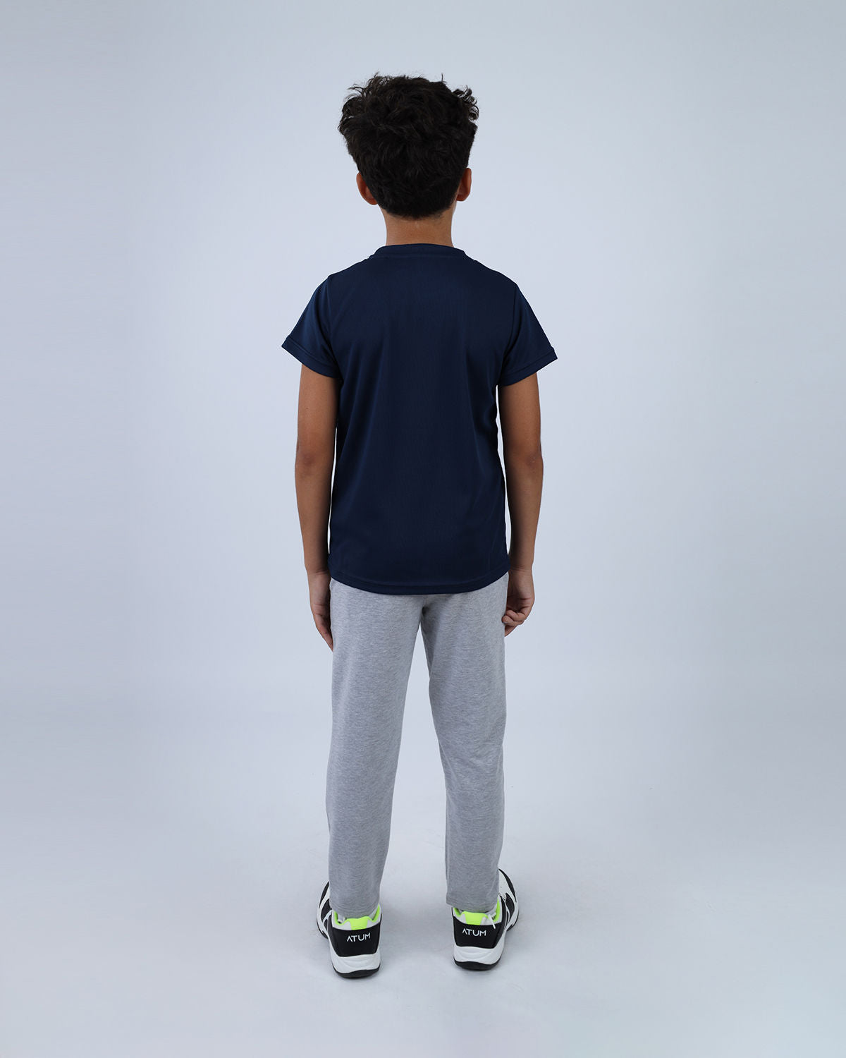 Dri-Fit Boys Basic Blue T-Shirt-Atum -68962875