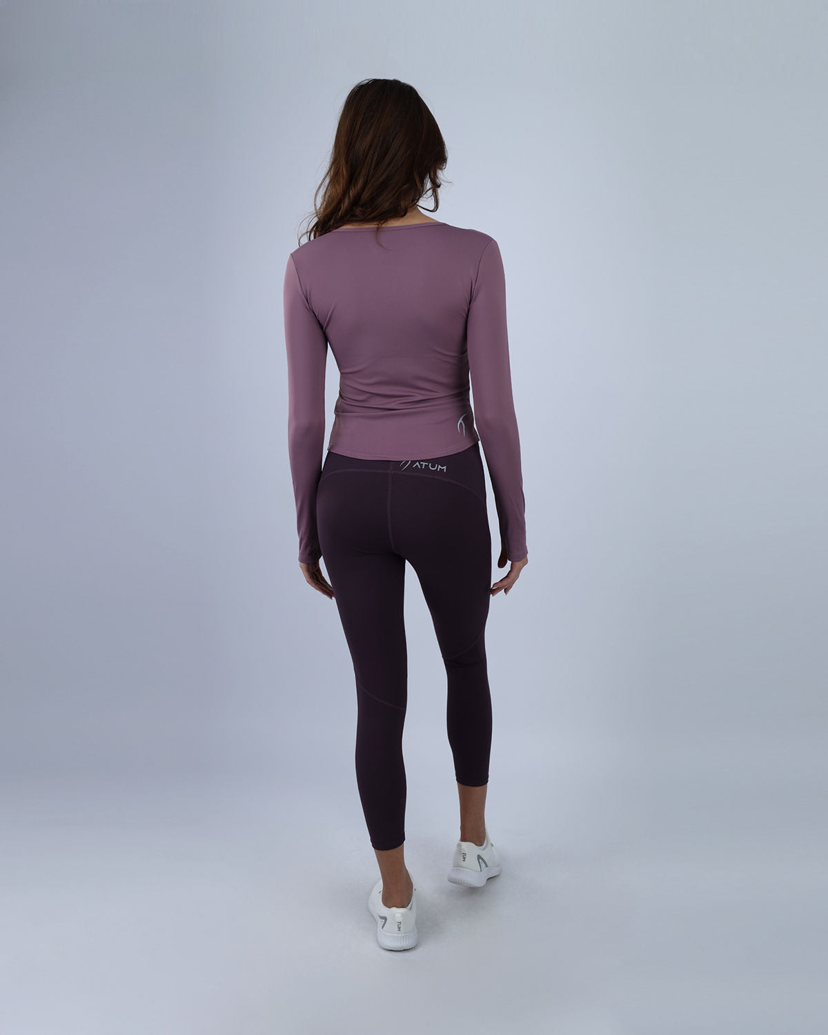 Elegance Women's Purple Long-Sleeve Top-Atum -75193423
