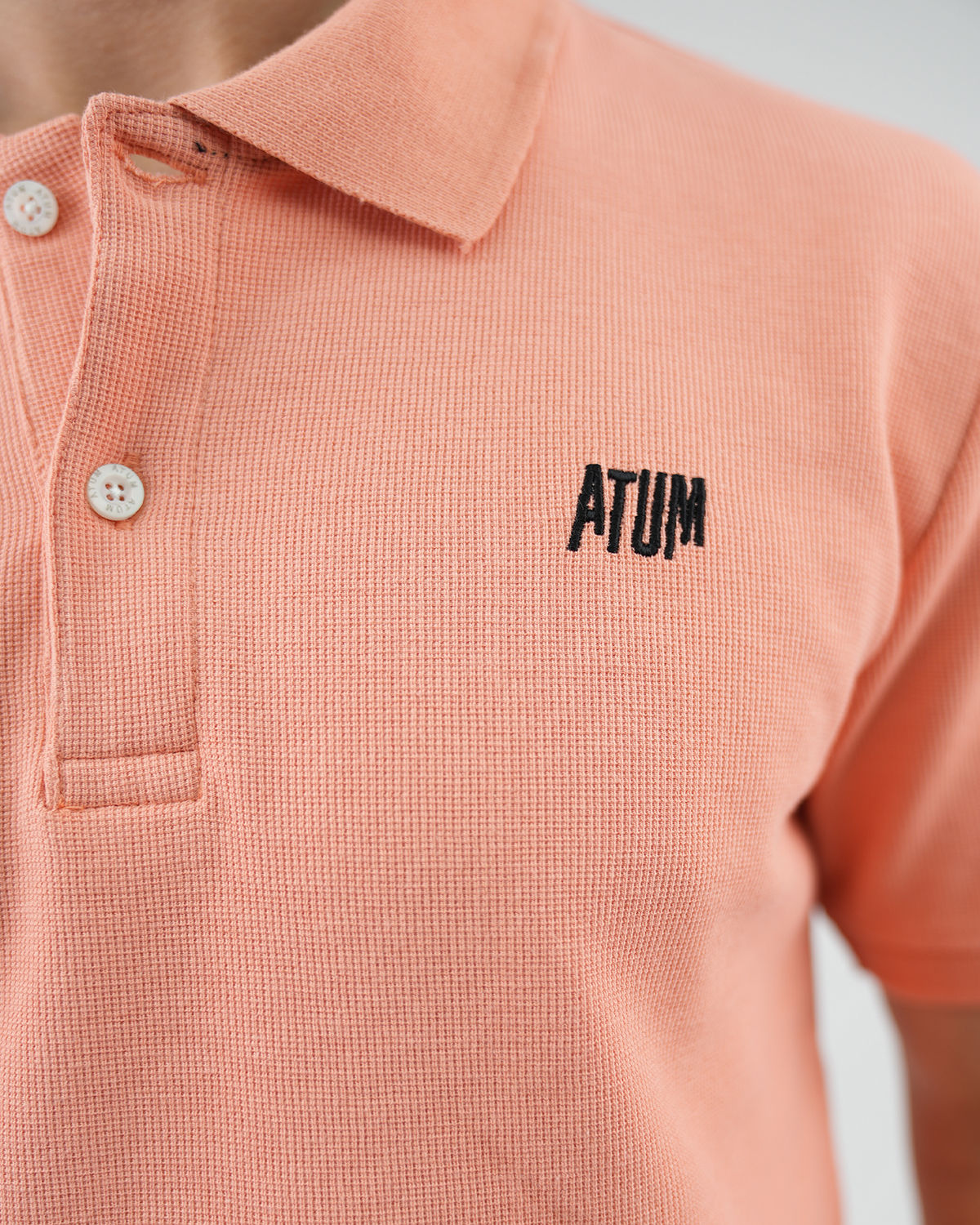 Regular Fit Coral Polo Shirt-Atum -92308774