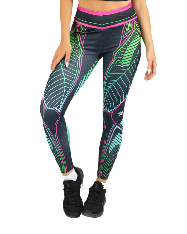 Strike Performance Green Leggings-Atum -95270162