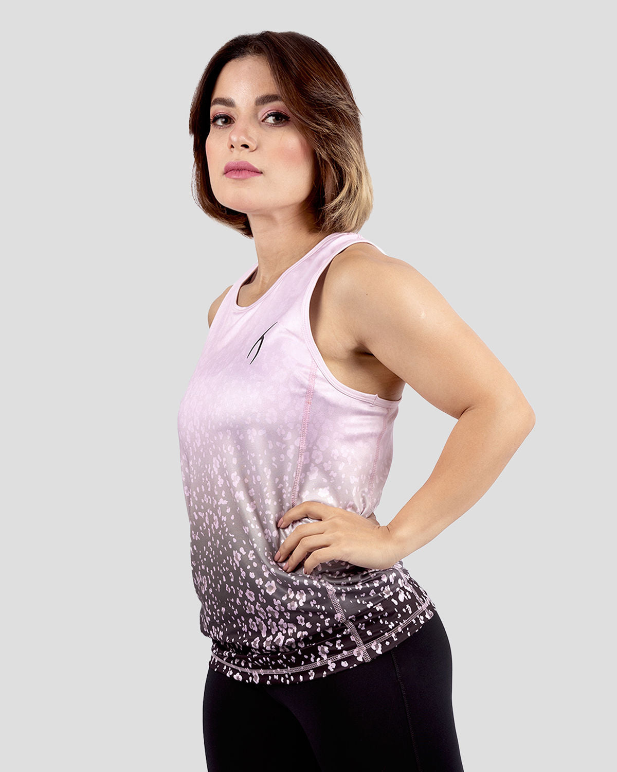 Colored Tank Pink Top-Atum -79735999