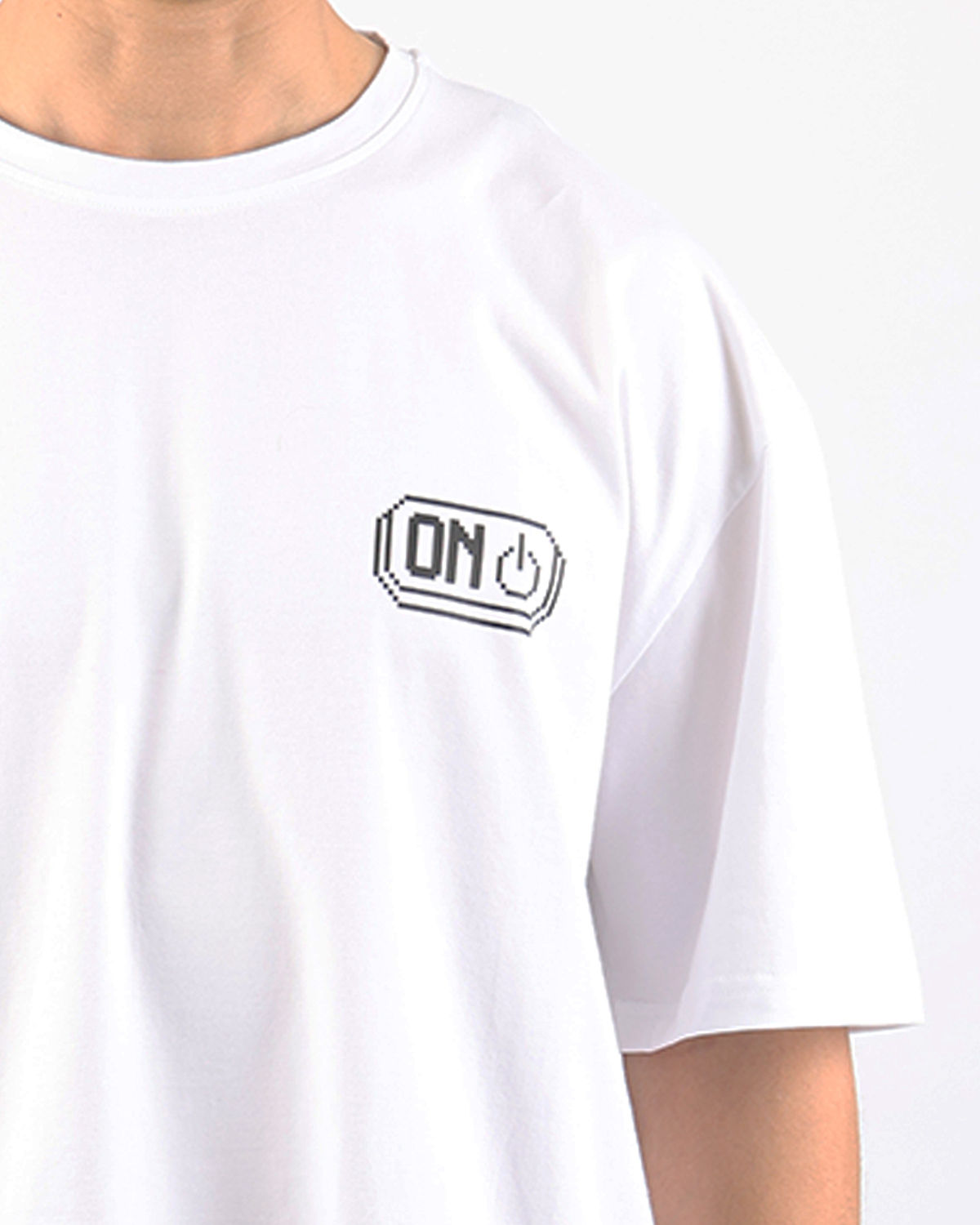 Adventure Mode White T-Shirt-Atum -28152807