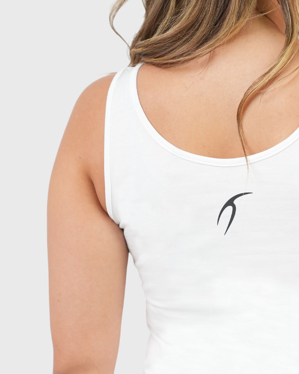 Basic White Tank Top-Atum -84296686
