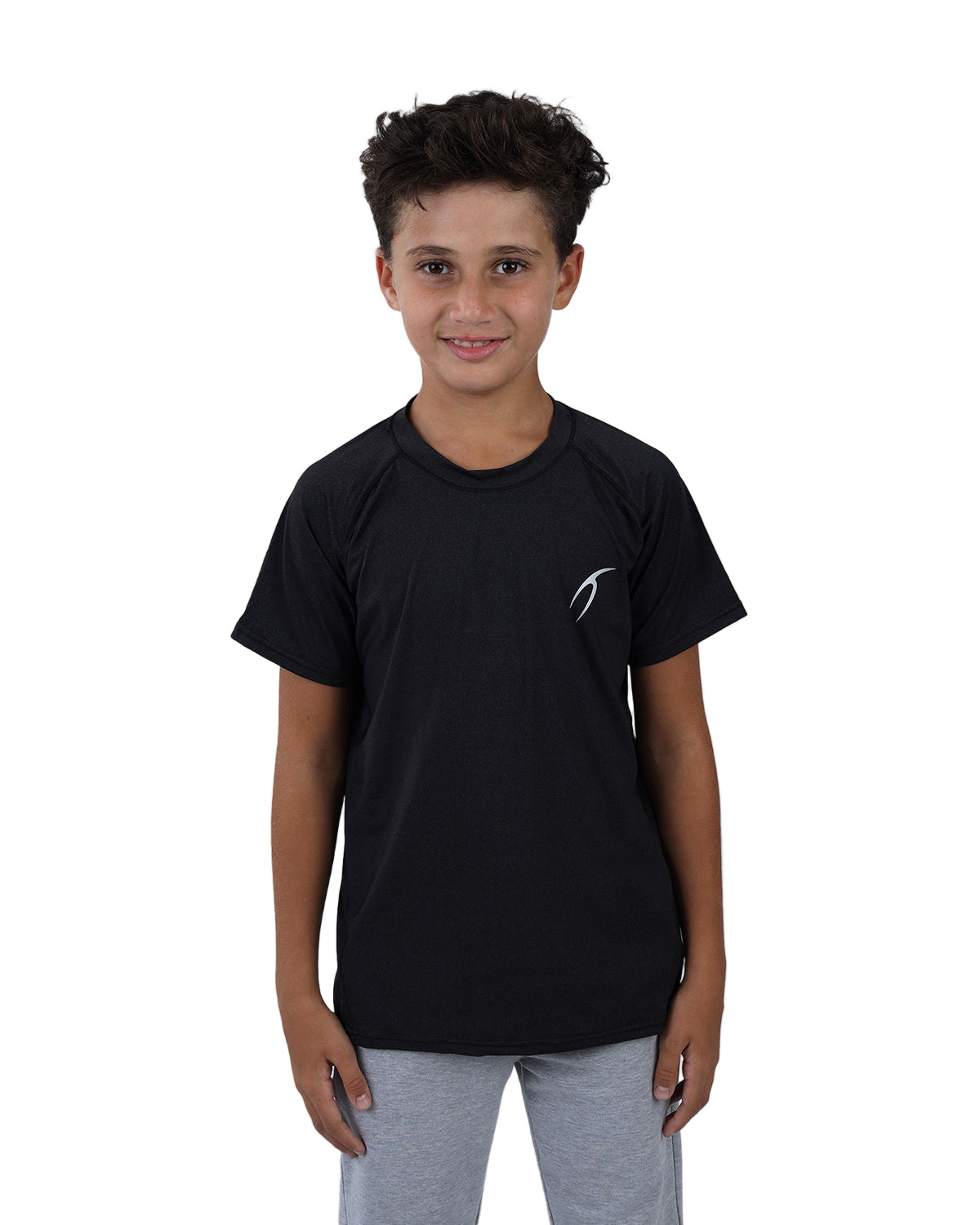 Power-On Sports Black T-Shirt-Atum -32670093
