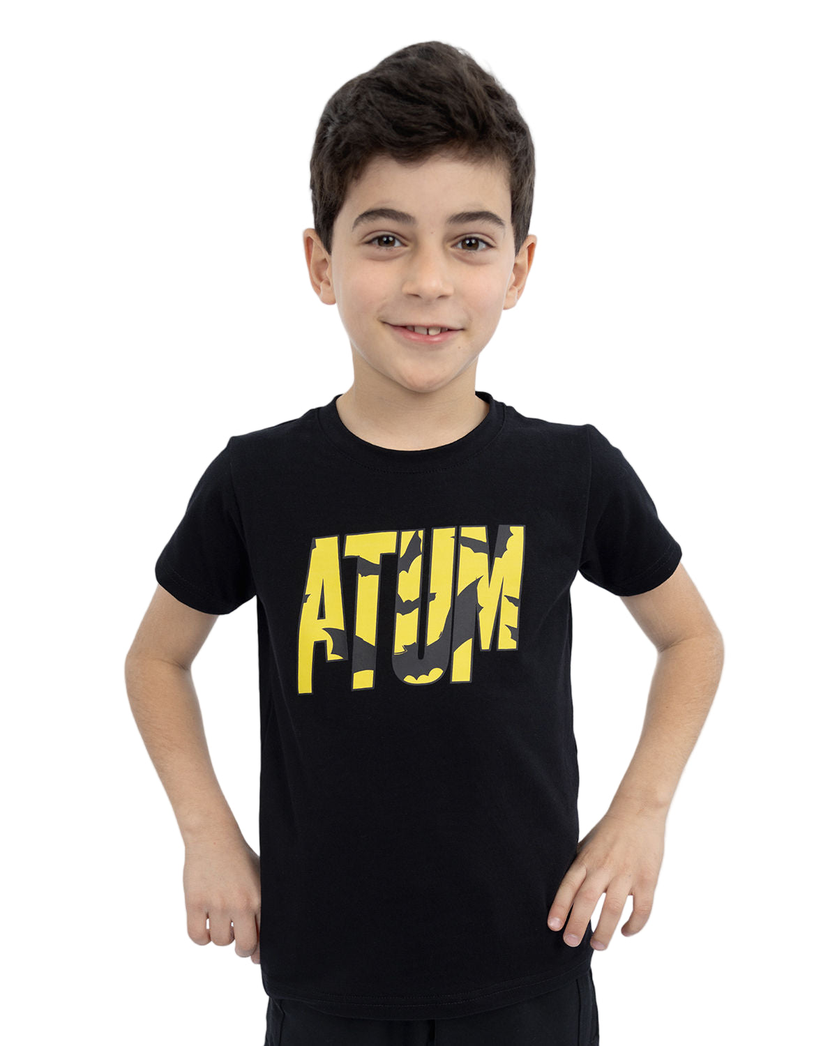 Super Hero Boy's Yellow T-Shirt-Atum -17465205