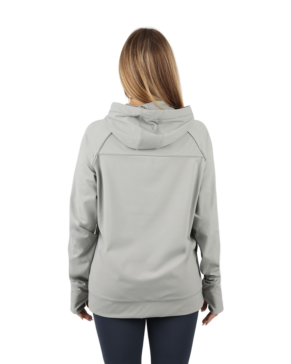 Long-Sleeve Training Gray Hoodie-Atum -135915