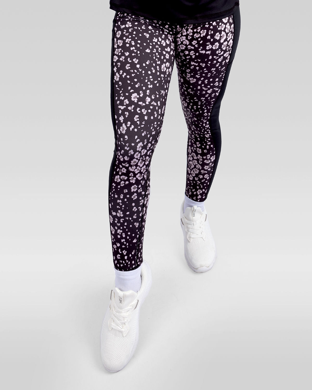 Women's Floral Rose Leggings-Atum -86691740