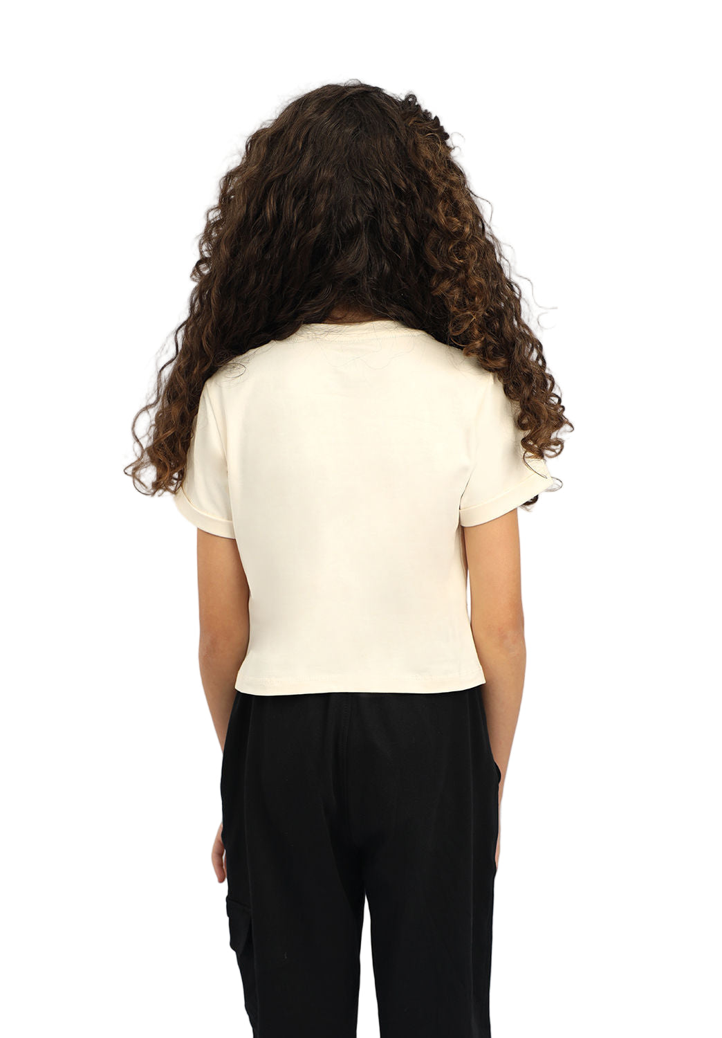 Girl's Power White T-Shirt-Atum -56434635