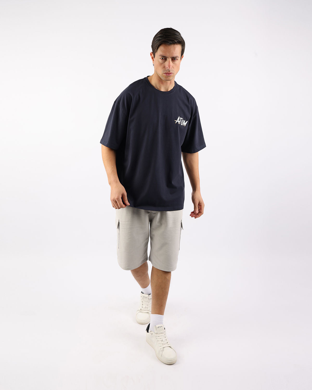 Highway Riders Navy T-Shirt-Atum -83609391