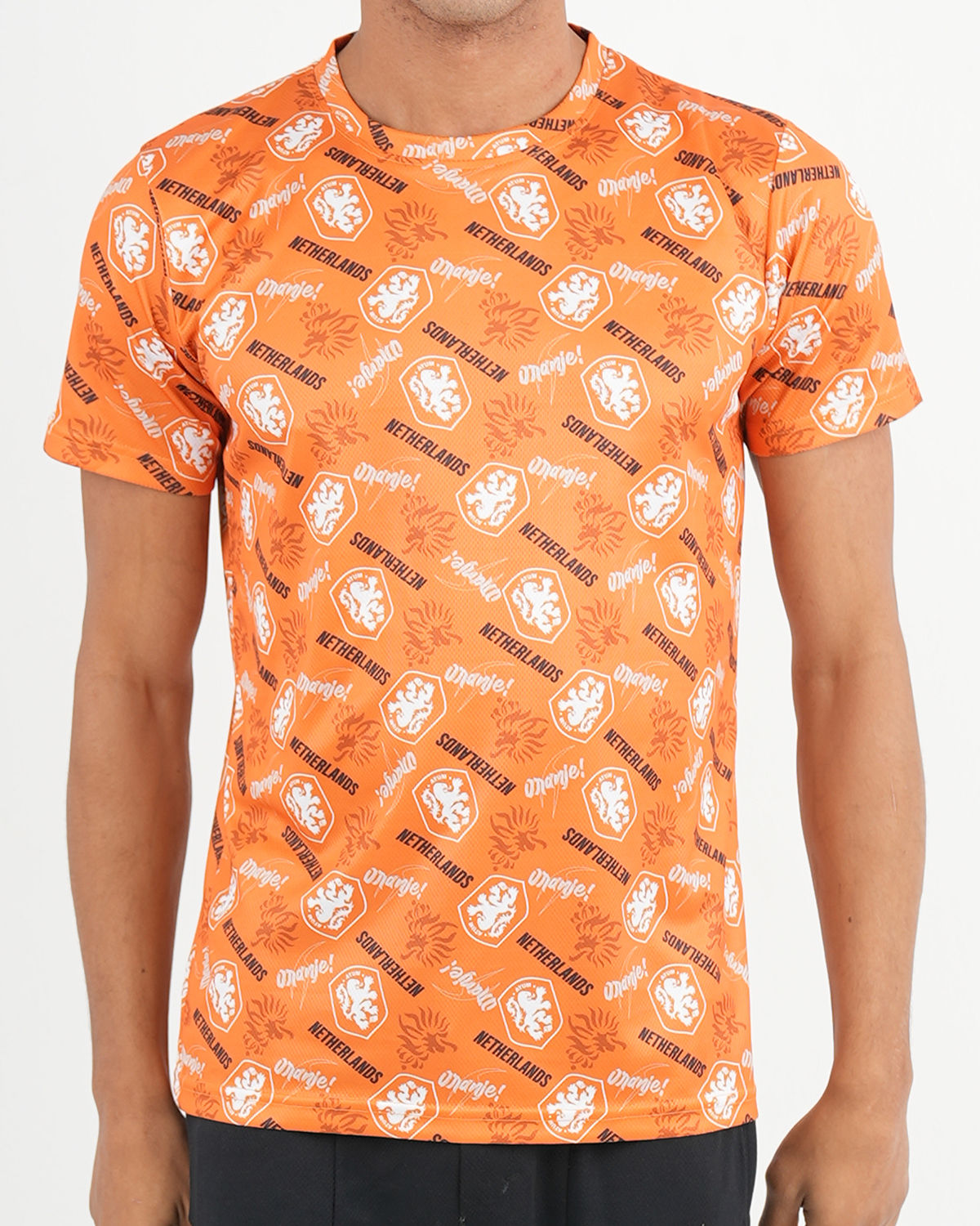 Orange-Sports-Unisex T-Shirt-Atum -74660739