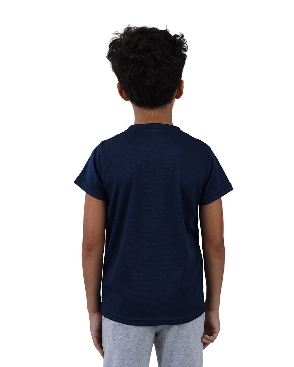 Dri-Fit Boys Basic Blue T-Shirt-Atum -83785891