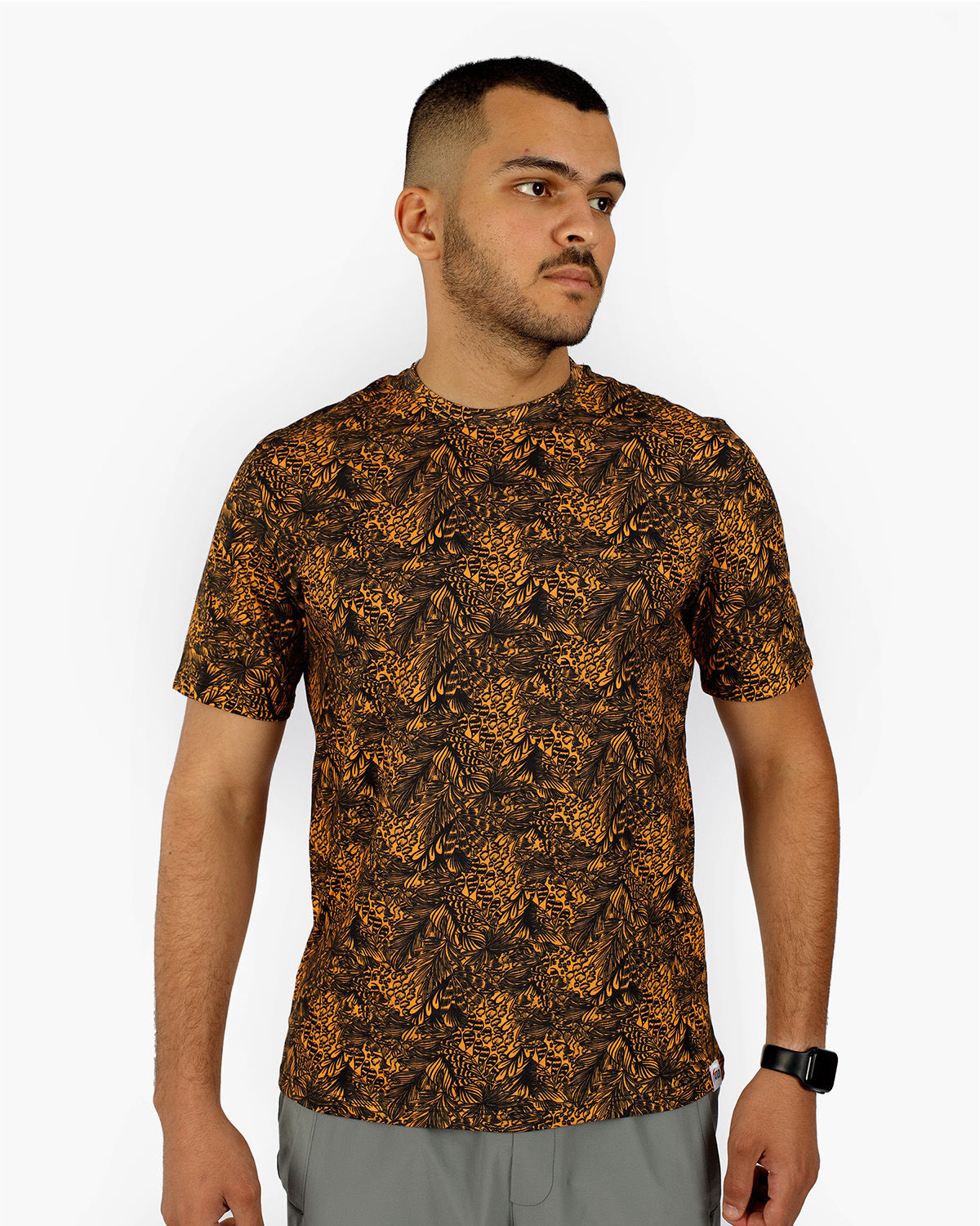 Splash Clash Forest Orange T-Shirt-Atum -74858098