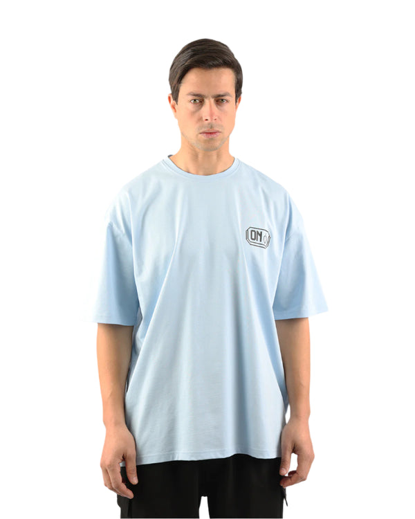 Adventure Mode Light Blue T-Shirt-Atum -84940070