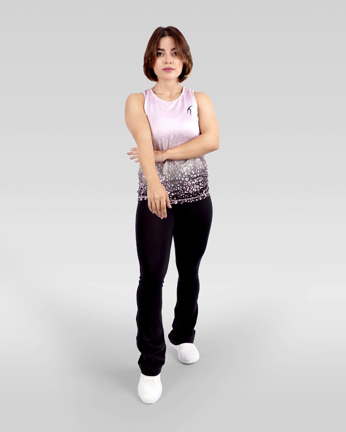 Colored Tank Pink Top-Atum -6341871
