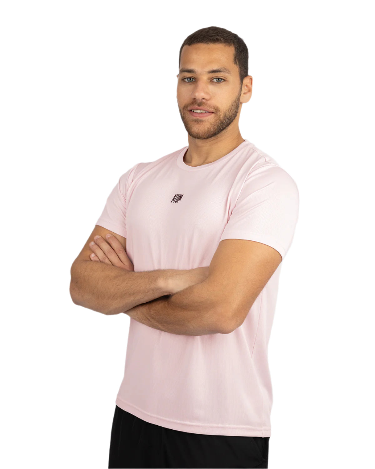 Squat Core Mesh Rose T-Shirt-Atum -14790913