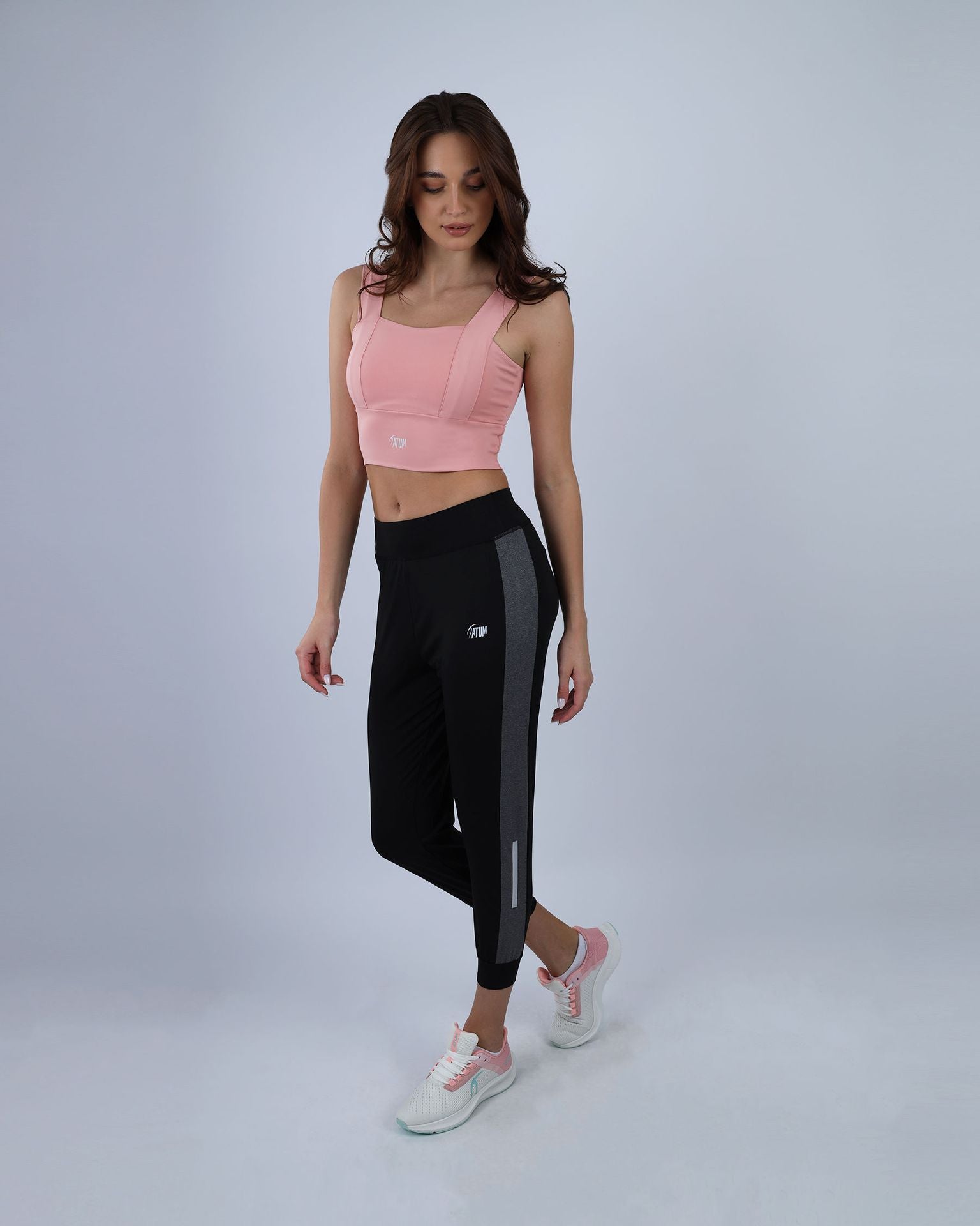 Yoga Fitness Pink Sports Bra-Atum -42055267