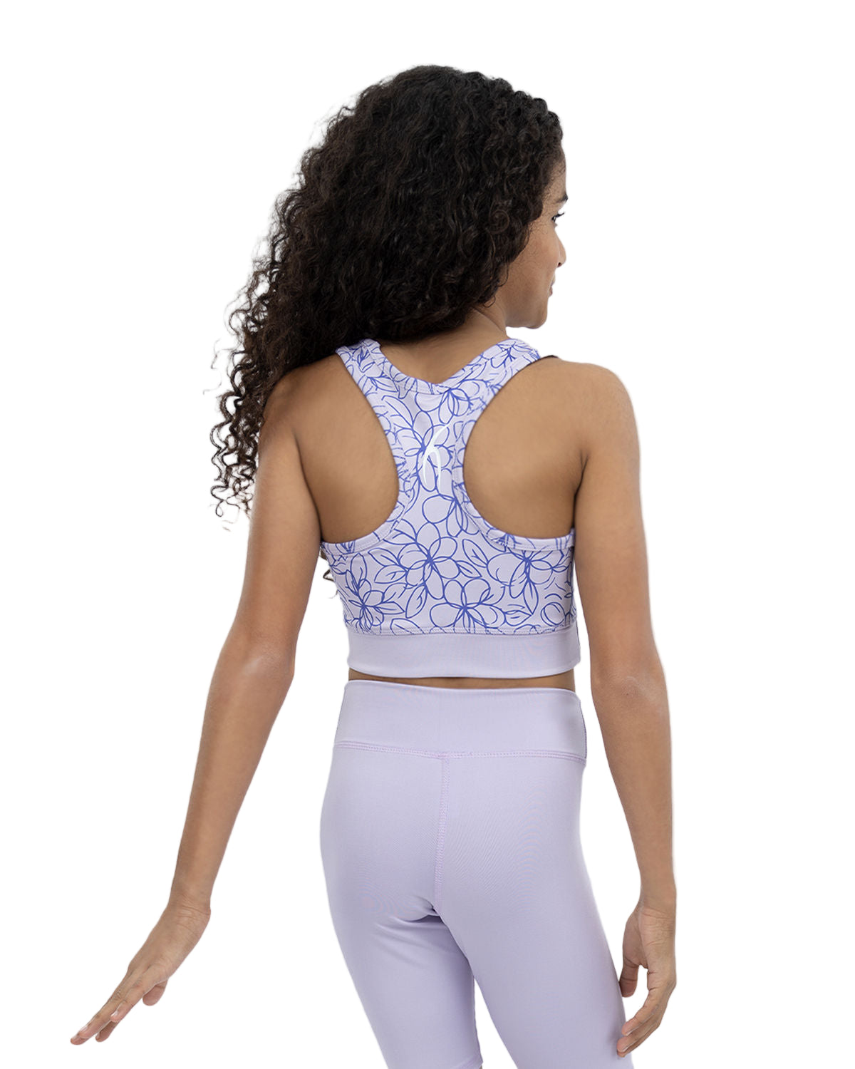 Smooth Girls Lavender Sports Bra