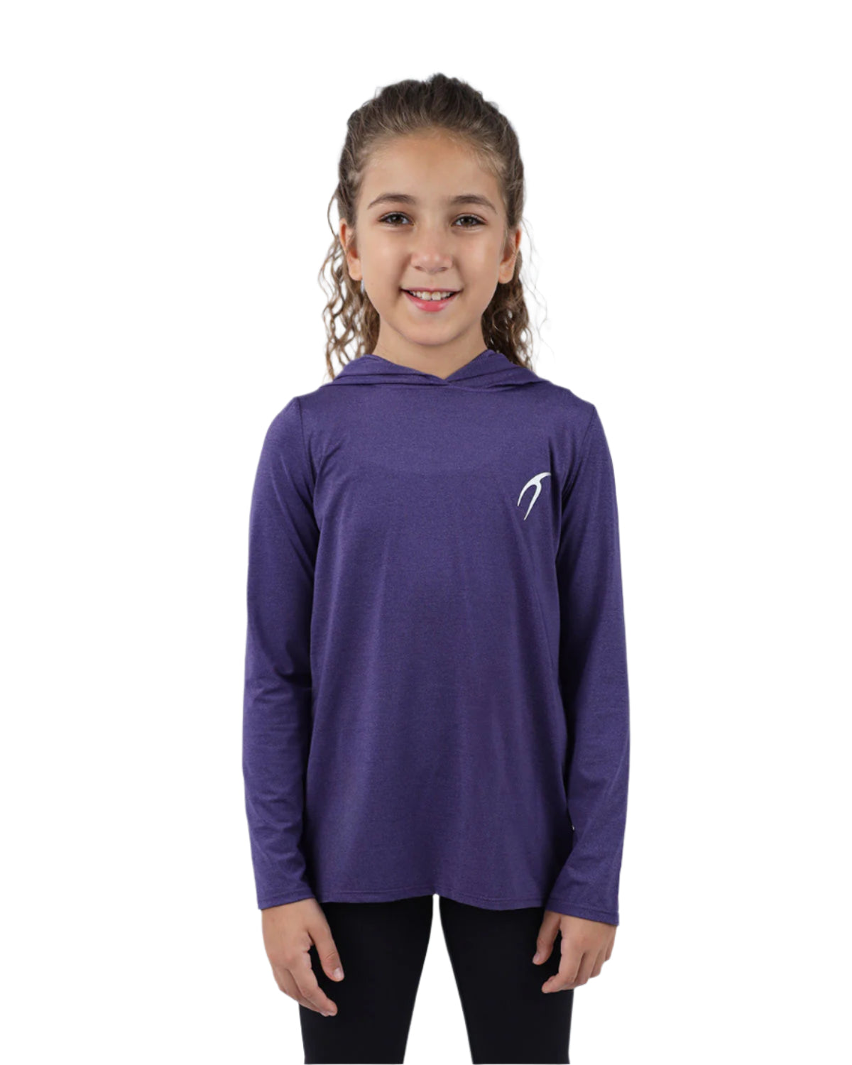 Vivid Long-Sleeve Purple Hoodie-Atum -60580820