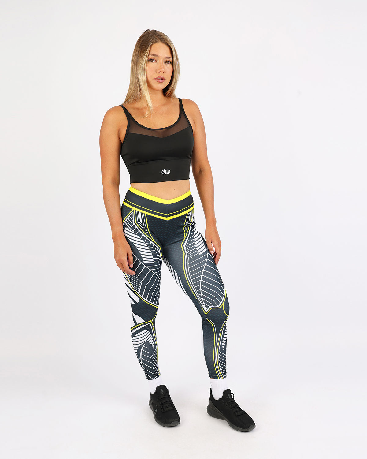 Strike Performance Yellow Leggings-Atum -91905211
