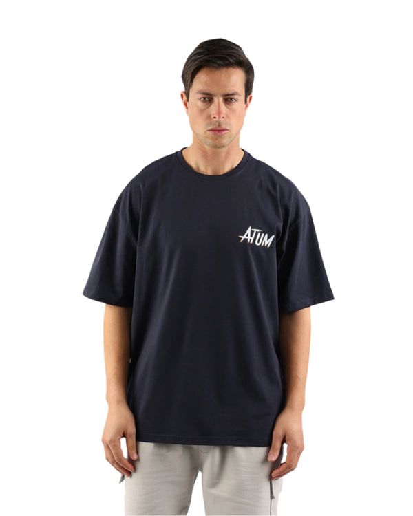 Highway Riders Navy T-Shirt-Atum -84637656