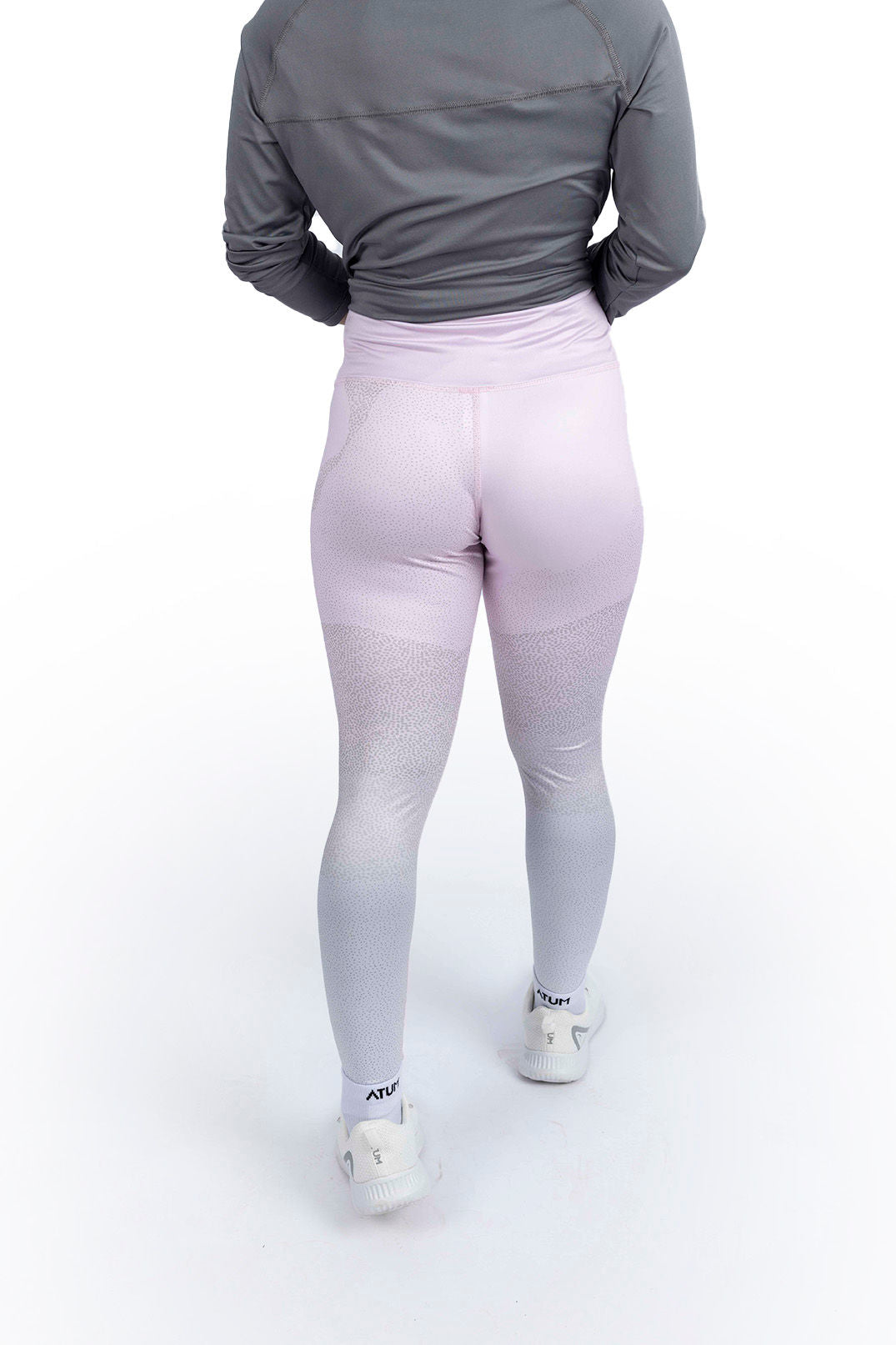 Women's Limitless Pink Leggings-Atum -55400377