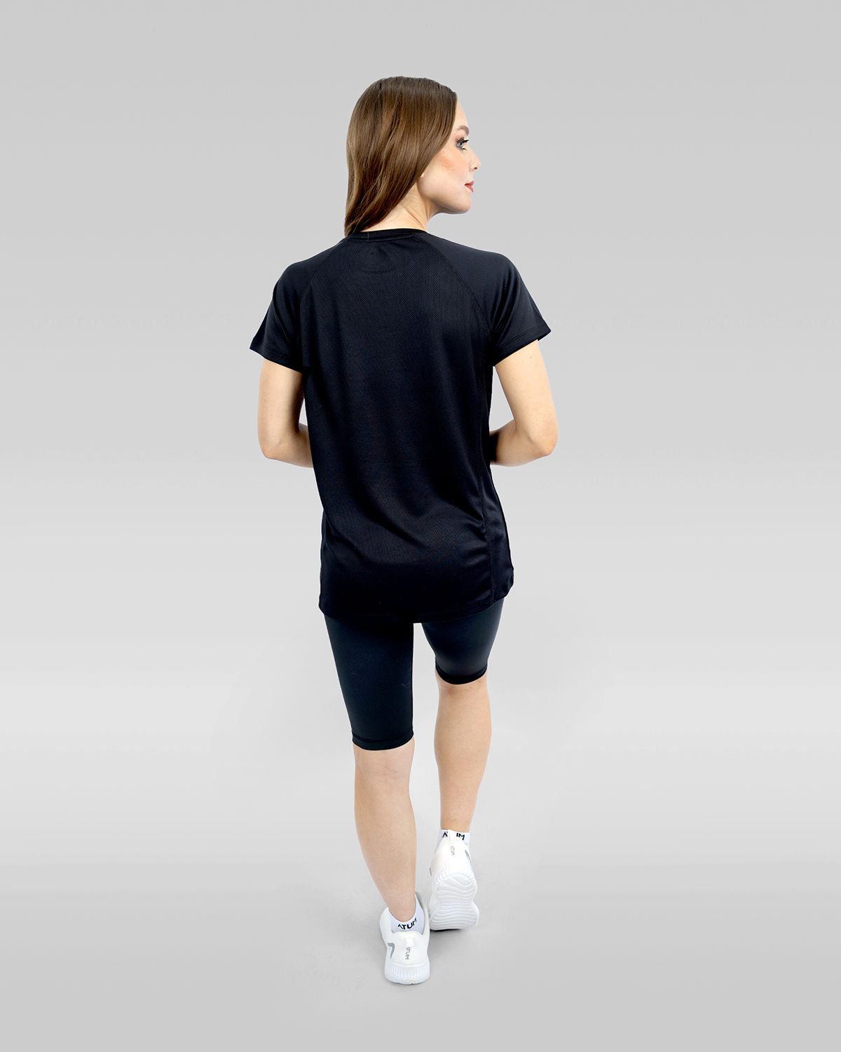 Basic Essentials Black Short Leggings-Atum -25345264