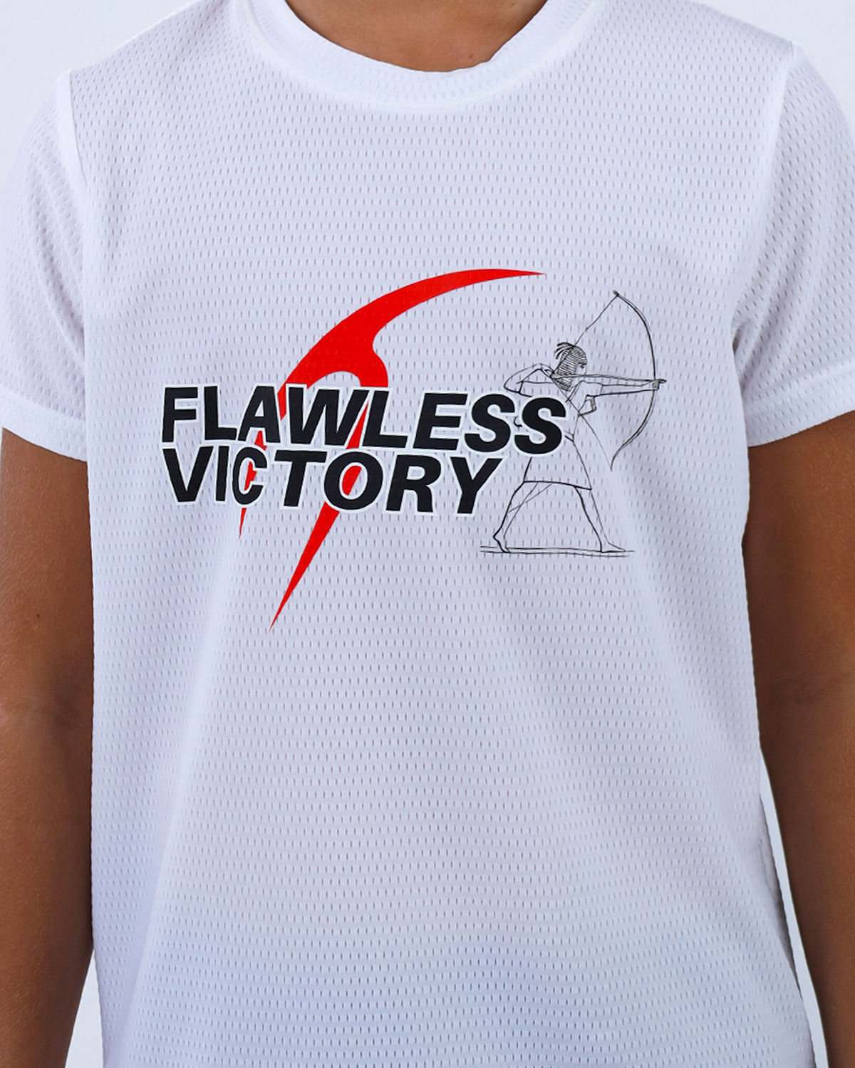 Knight Victory Sports White T-Shirt-Atum -18814666
