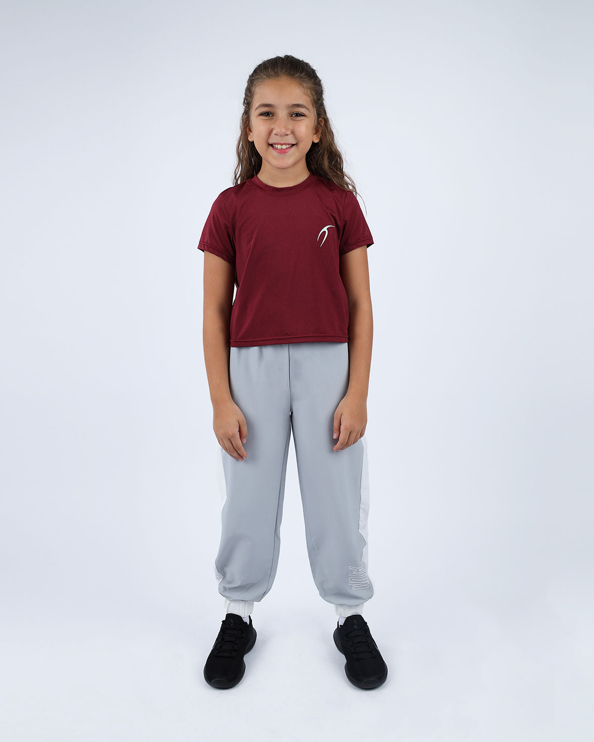 INGAME Short-Sleeve Burgundy T-Shirt-Atum -70521834