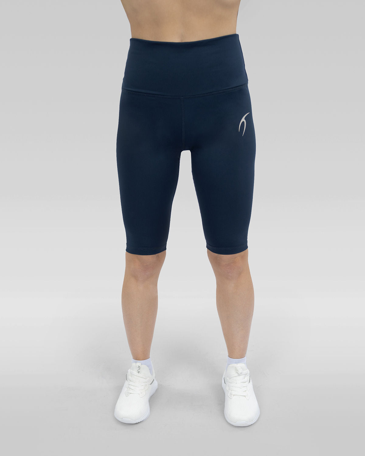 Basic Essentials Navy Short Leggings-Atum -37761725