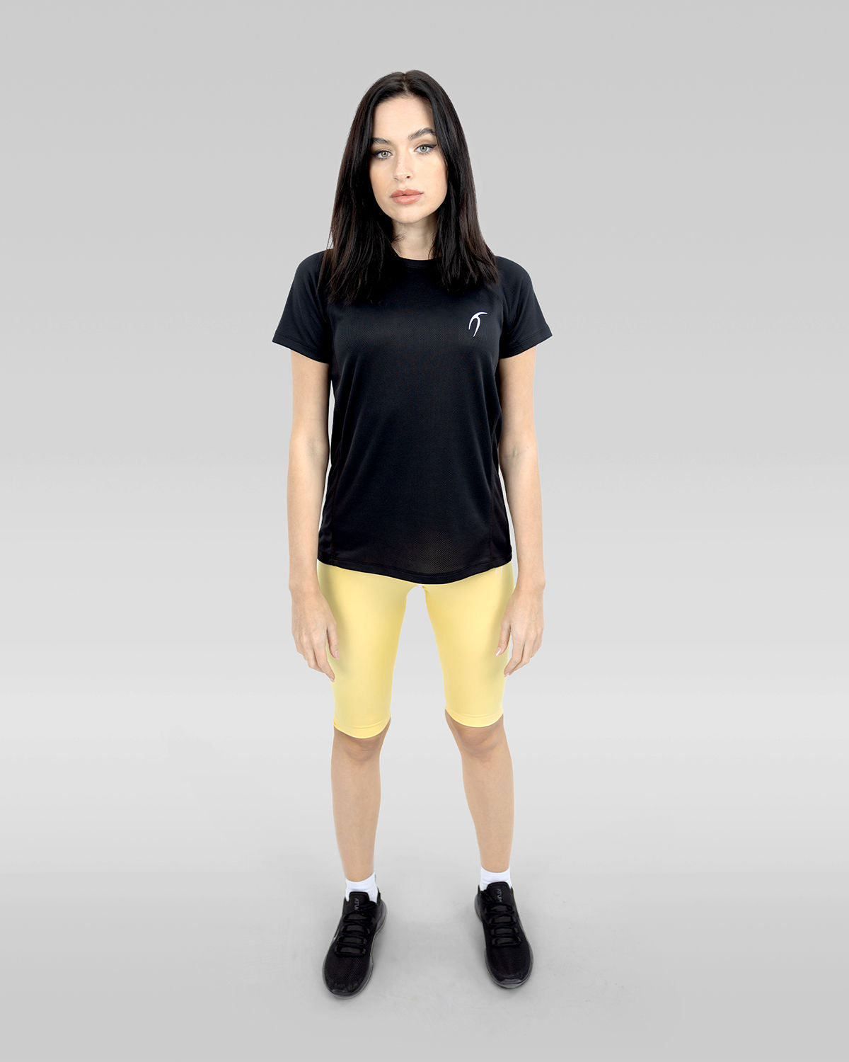 Basic Essentials Yellow Short Leggings-Atum -98212921