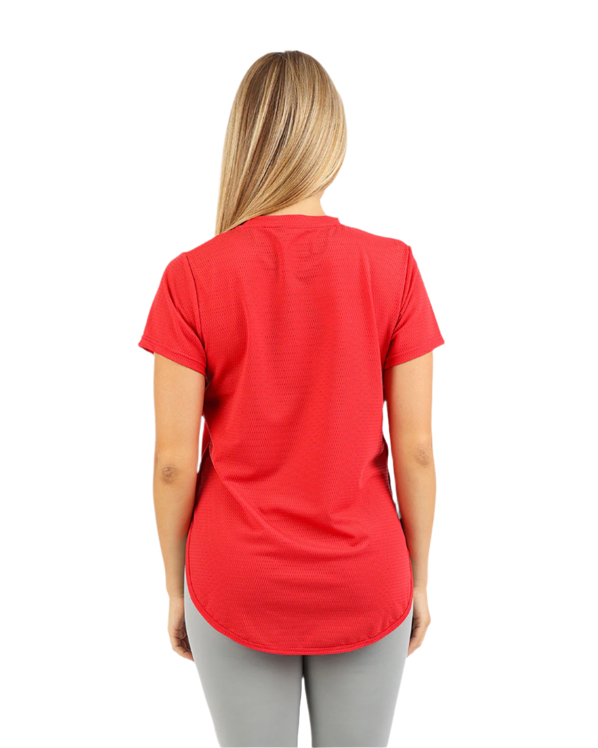 Short-Sleeve Training Red Top-Atum -81379655