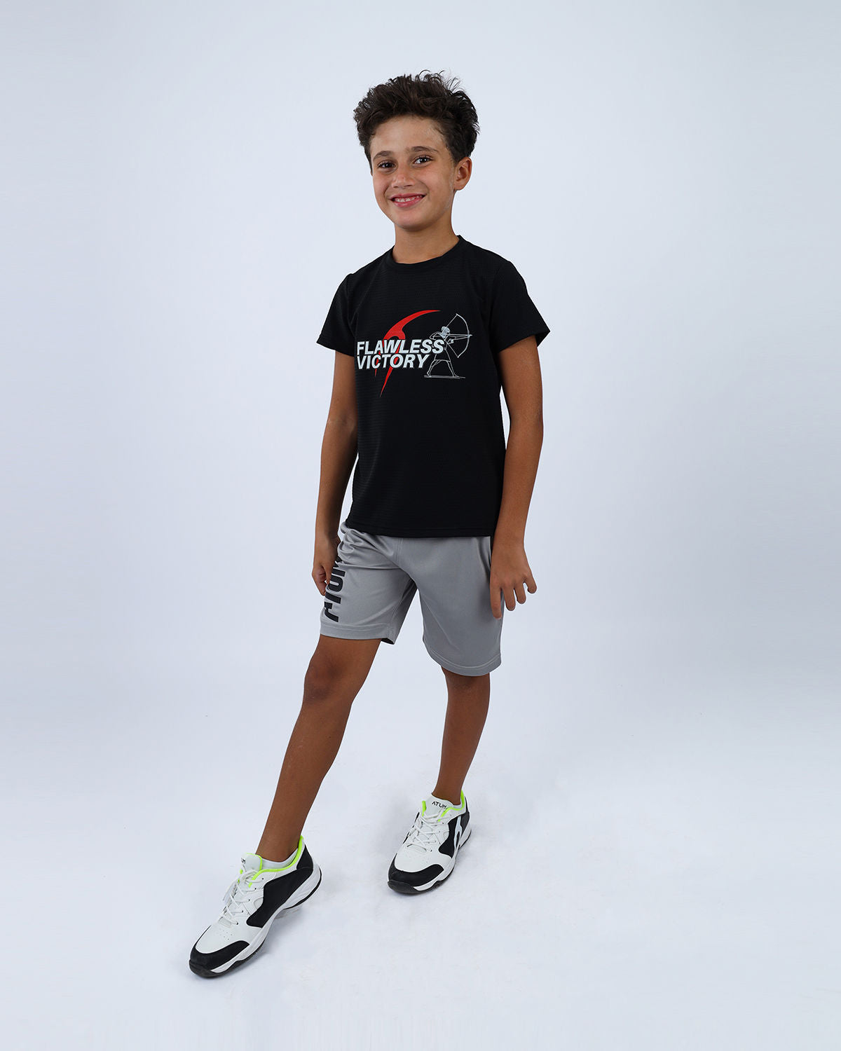 Knight Victory Sports Black T-Shirt-Atum -53699277