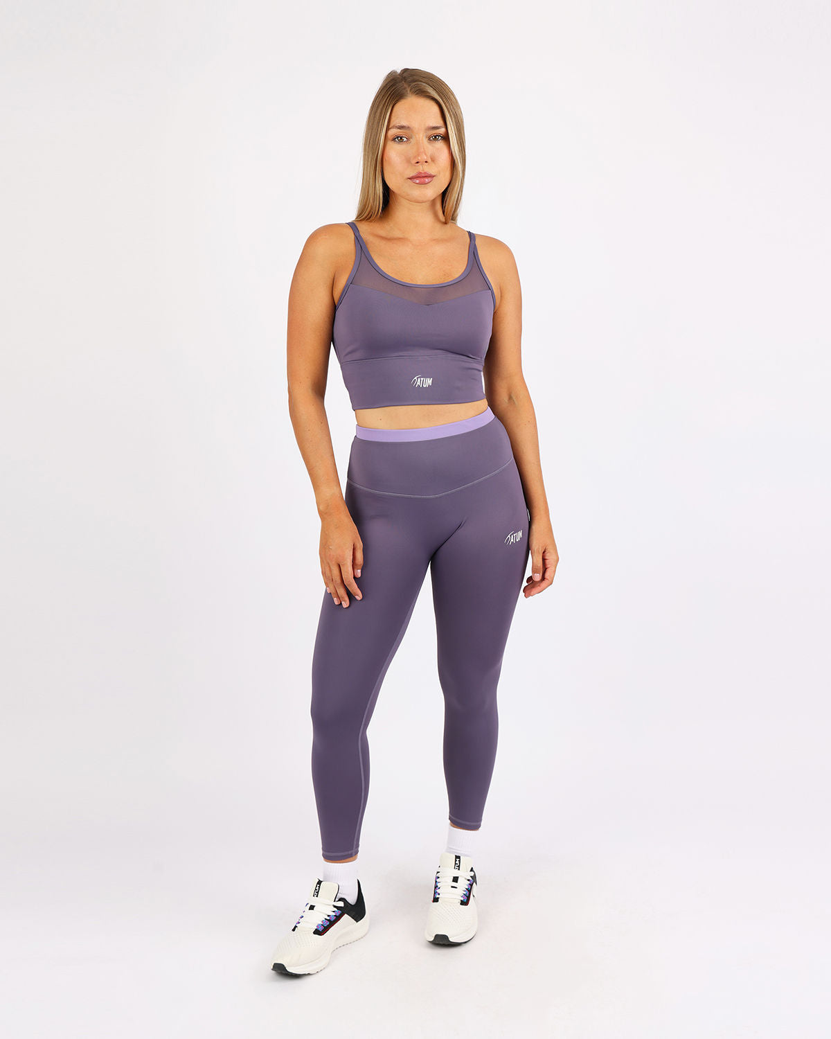LuxeLean DuoTone Violet Leggings-Atum -9848514