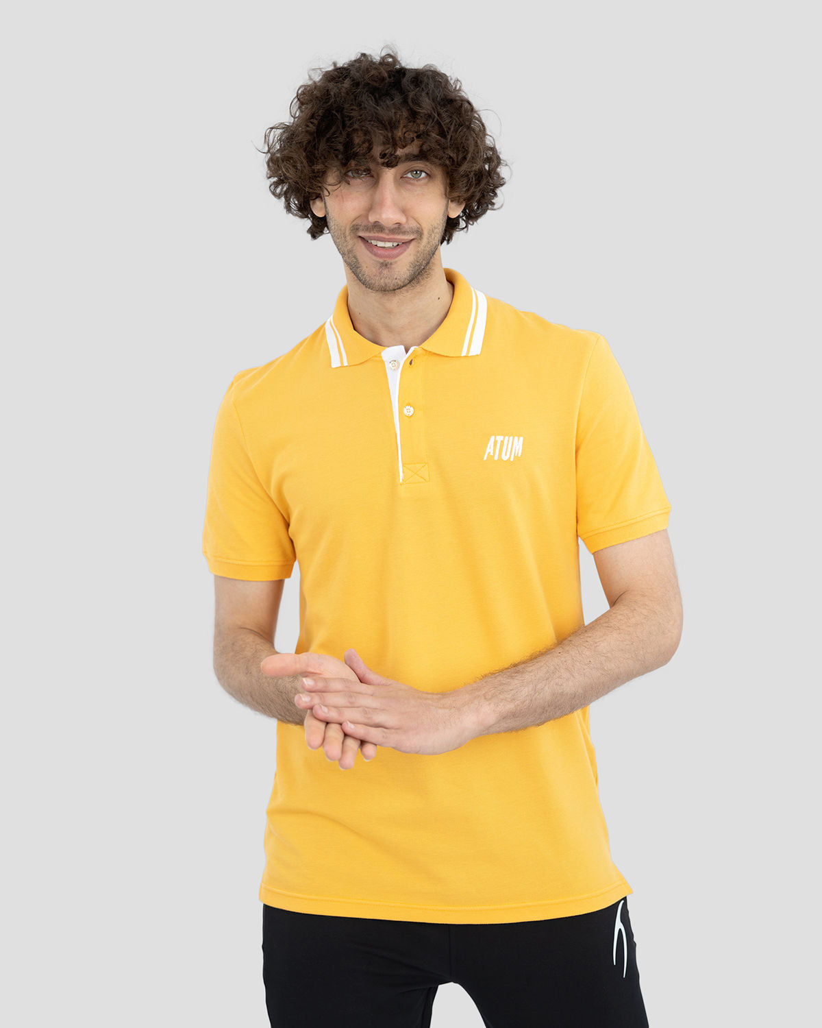 Splash clash men's polo shirt