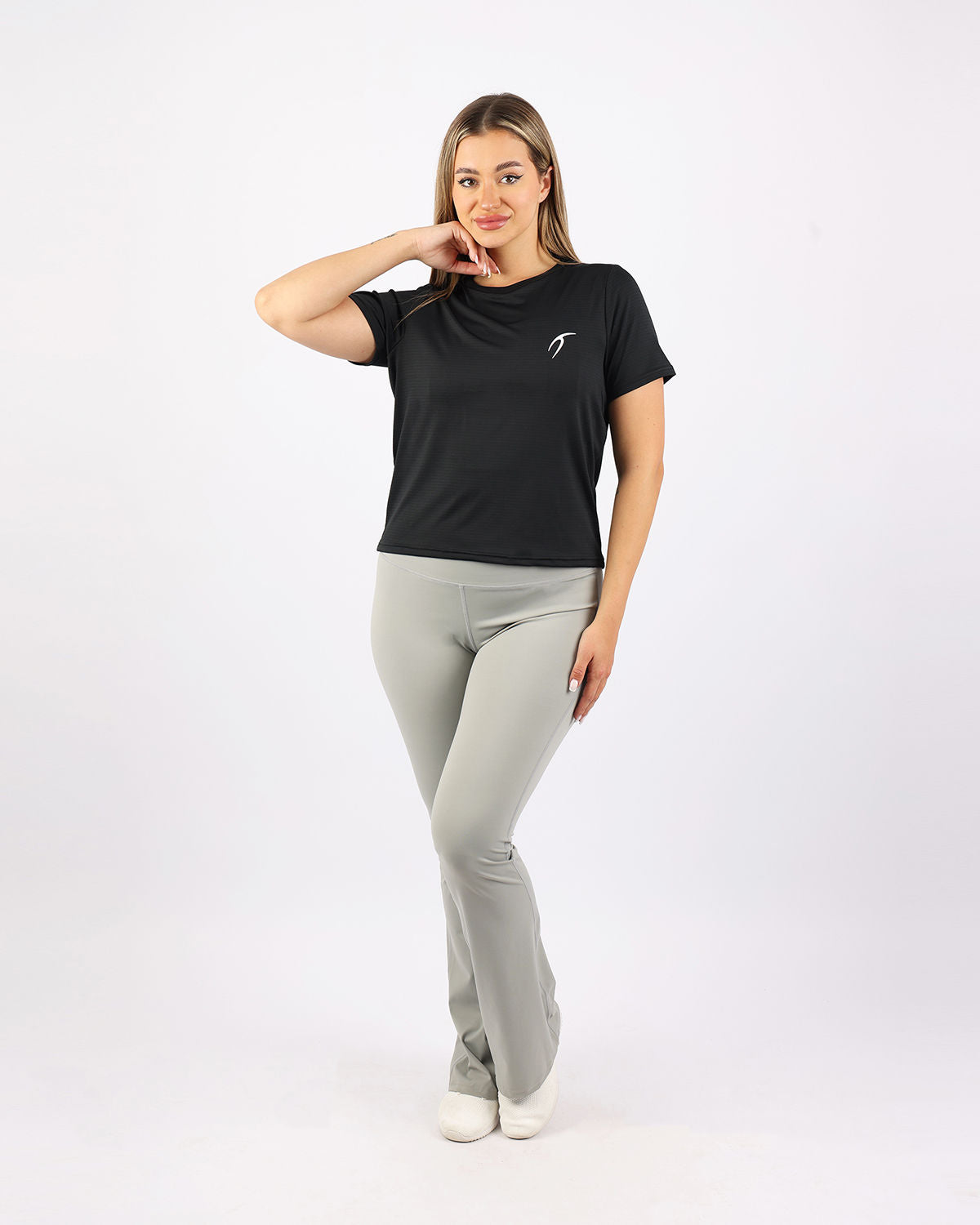 Freedom Short-Sleeves Black Training Top-Atum -69779303