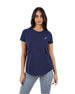 Basic Short Sleeves Navy T-Shirt