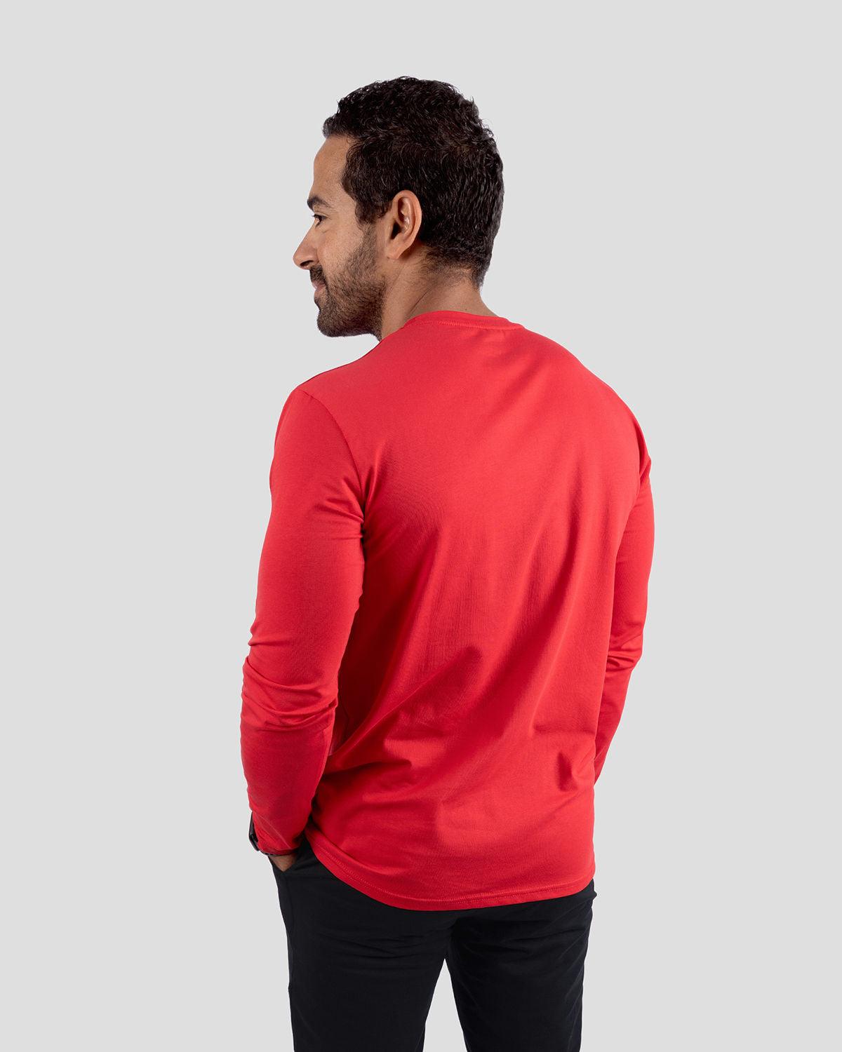 Optimum Men's Red T-Shirt-Atum -20632596