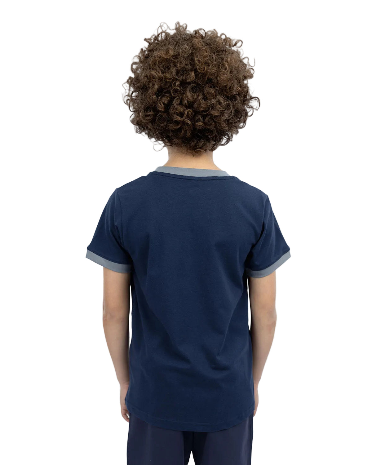 Be Fit Crew-Neck Navy T-Shirt-Atum -86543642