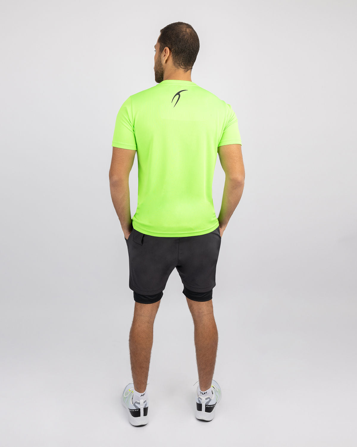 Squat Core Mesh Lime T-Shirt-Atum -8652673