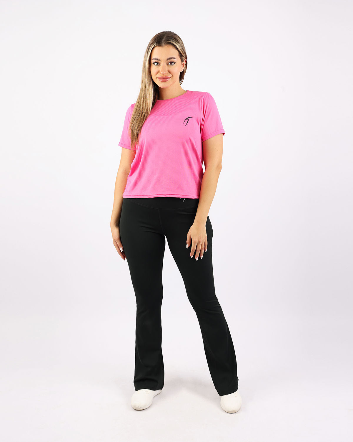 Freedom Short-Sleeves Fuchsia Training Top-Atum -73790702