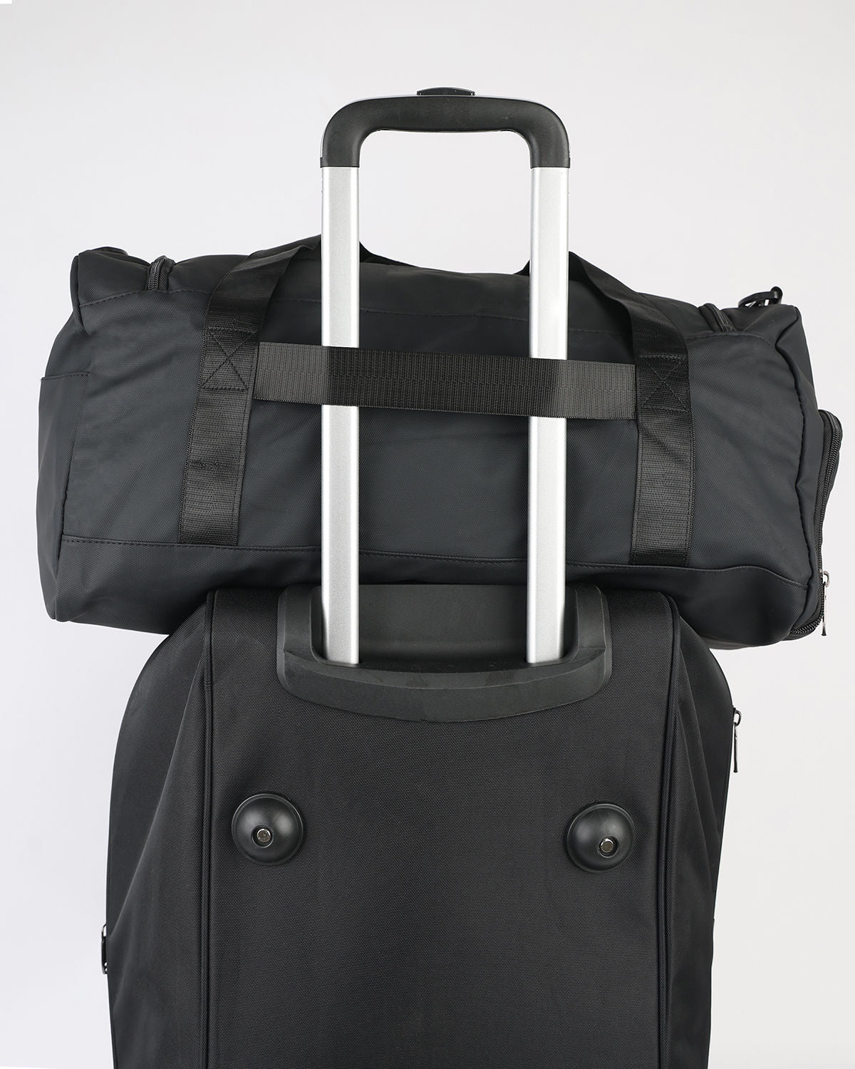 Elite Travel Black Duffel Bag-Atum -89990494