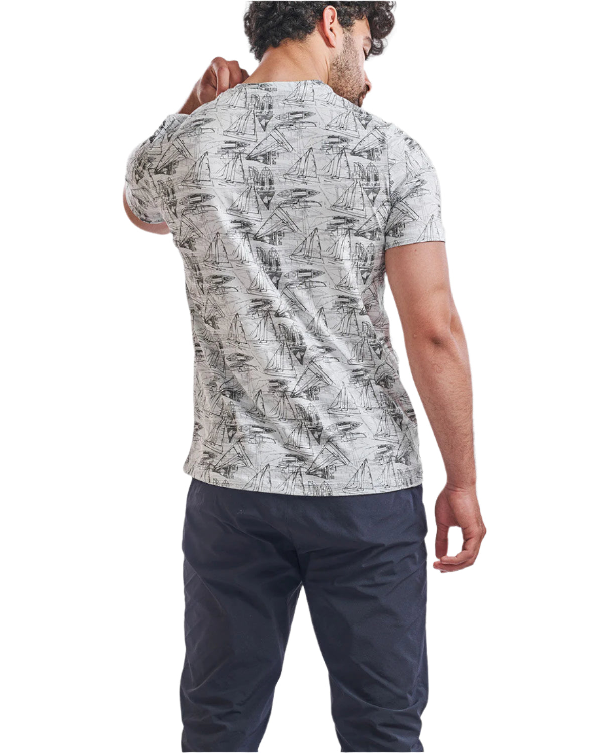 Sailor Mystery Men's Black T-Shirt-Atum -88285669