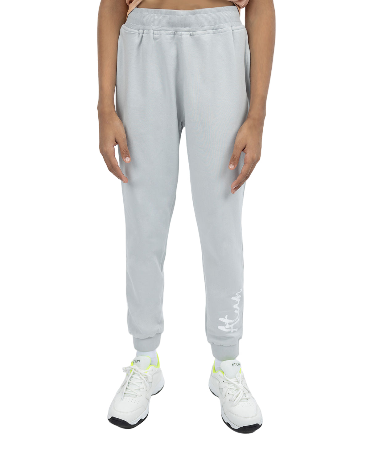 Smooth Girls Gray Sweatpants-Atum -87790917