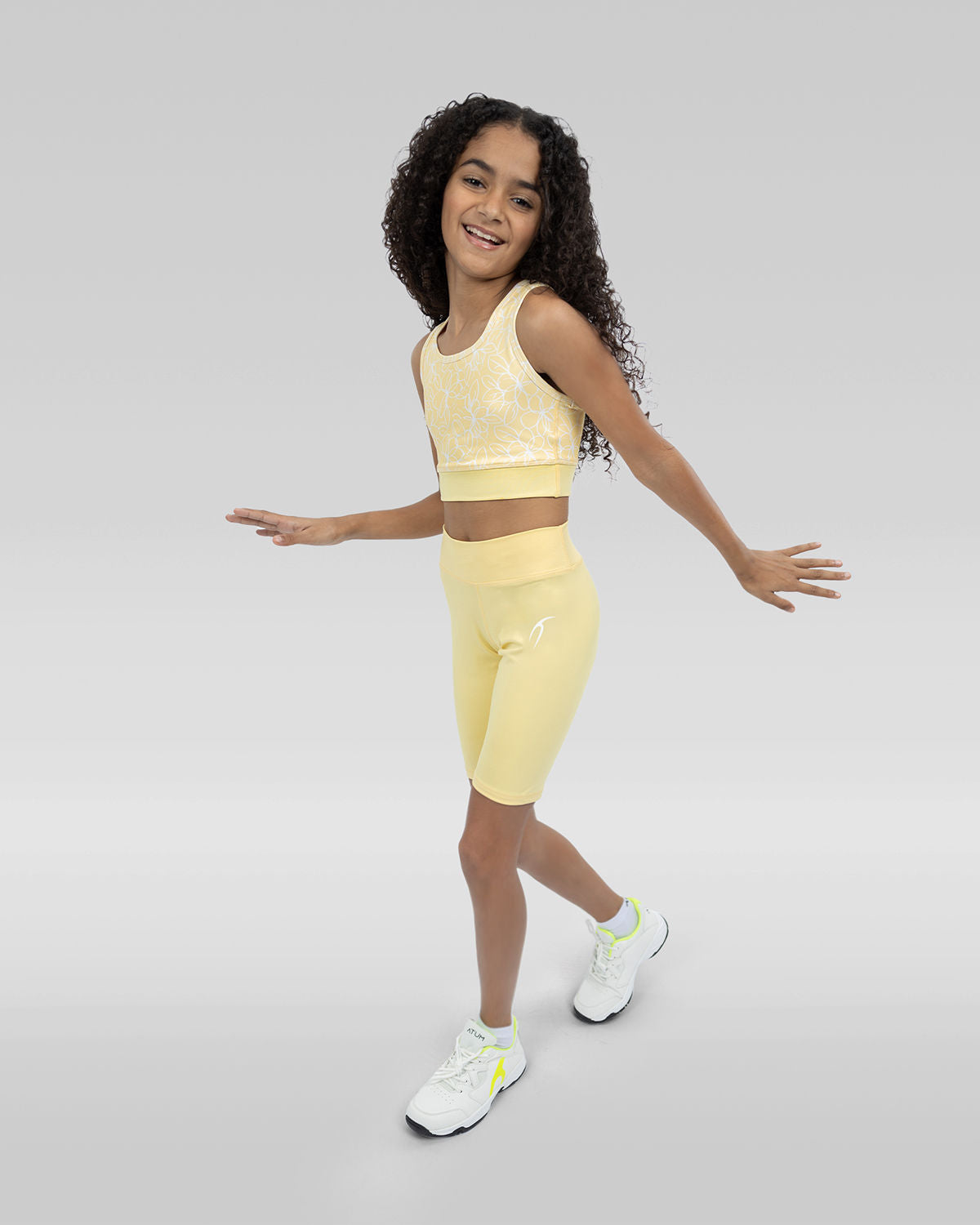 Smooth Girls Yellow Short-Atum -59596660