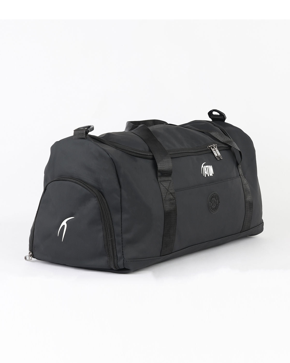 Elite Travel Black Duffel Bag-Atum -96353831