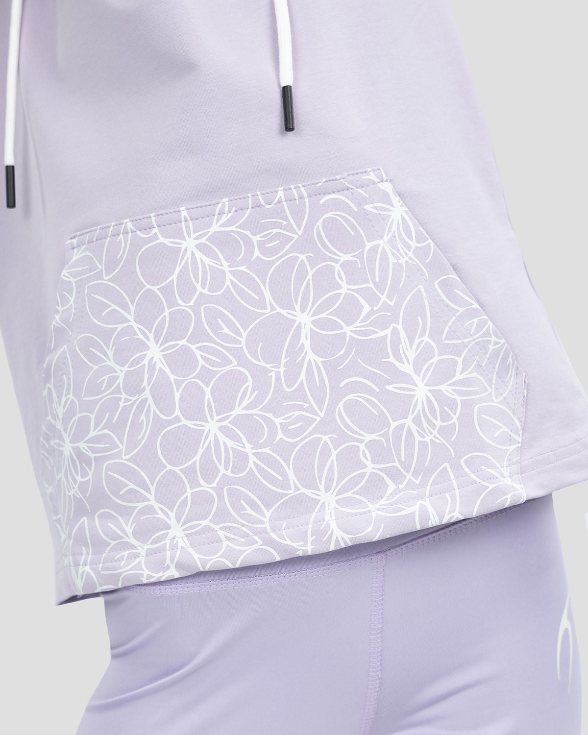 Smooth Girls Hooded Lavender T-Shirt-Atum -42364054