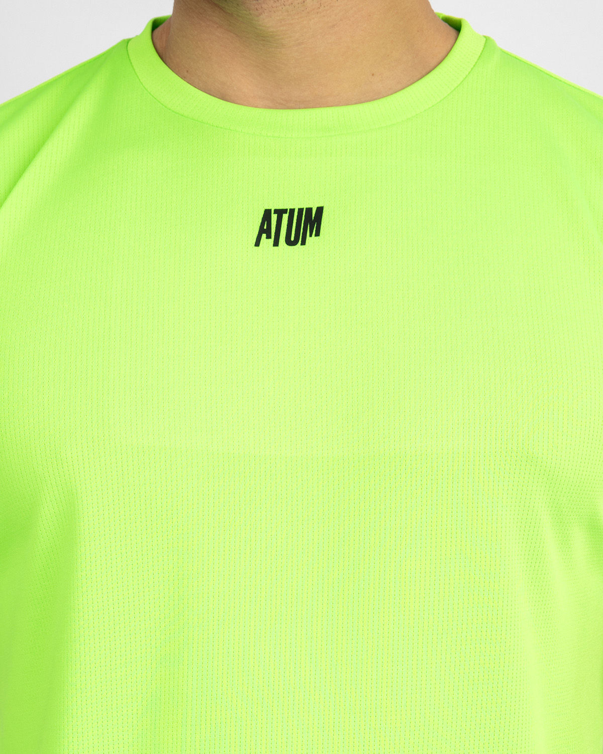 Squat Core Mesh Lime T-Shirt-Atum -93761680